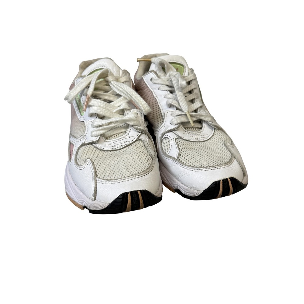 adidas Originals‎ Falcon Shoes Womens Size 8.5 White Pink Green Torsion EG3058
